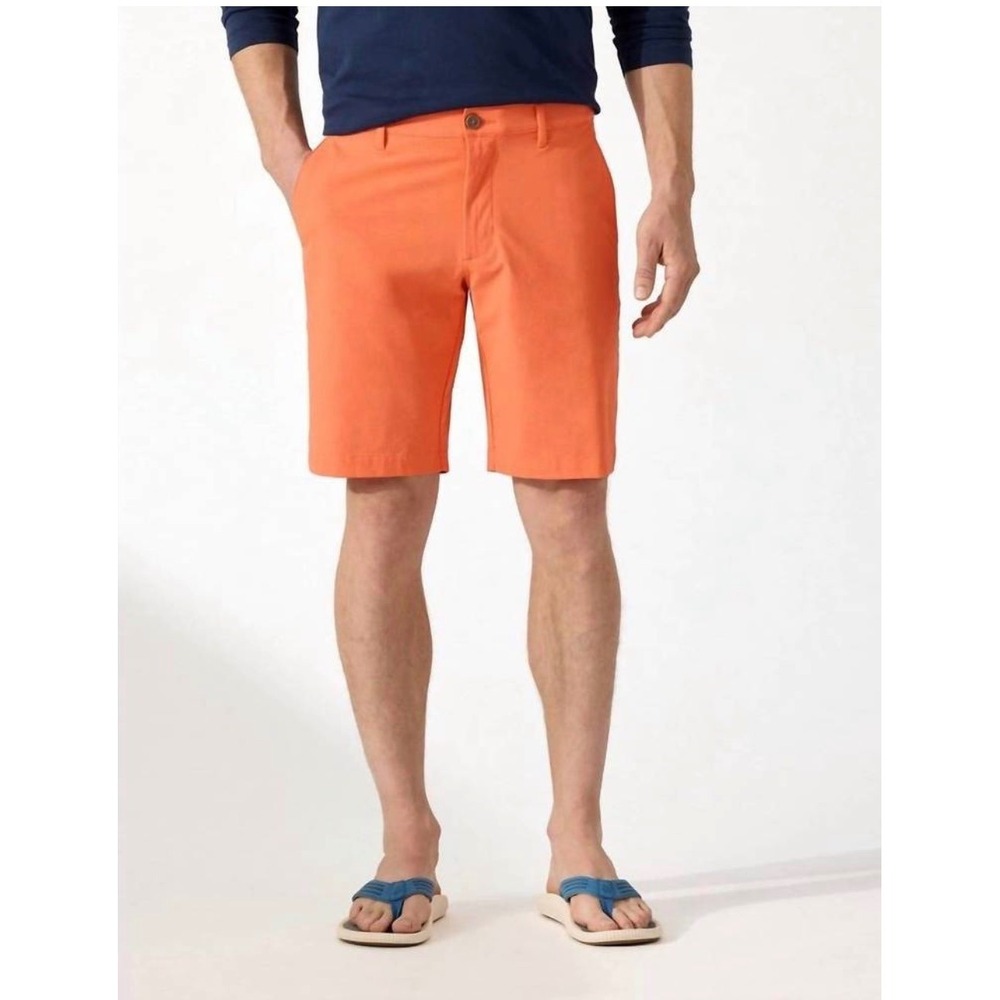 New TOMMY BAHAMA chip shot island zone shorts in daytona peach 42 x 8